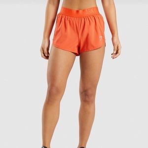 Gymshark Training Loose Fit Shorts - Papaya Orange size Medium